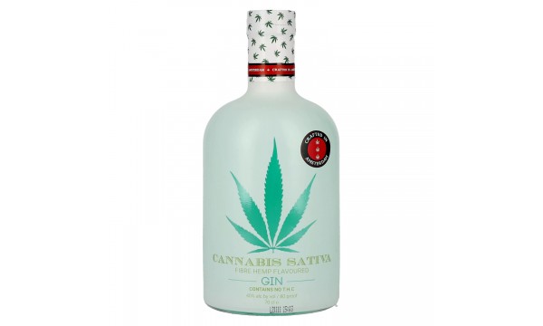 Cannabis Sativa Fibre Hemp Flavoured GIN 40% Vol. 0,7l