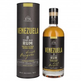 1731 Fine & Rare VENEZUELA 8 Years Old Single Origin Rum 46% Vol. 0,7l dovanų dėžutėje