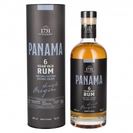 1731 Fine & Rare PANAMA 6 Years Old Single Origin Rum 46% Vol. 0,7l dovanų dėžutėje
