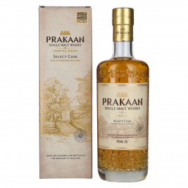 Prakaan TRIBURA SERIES Single Malt Whisky SELECT CASK 43% Vol. 0,7l dovanų dėžutėje