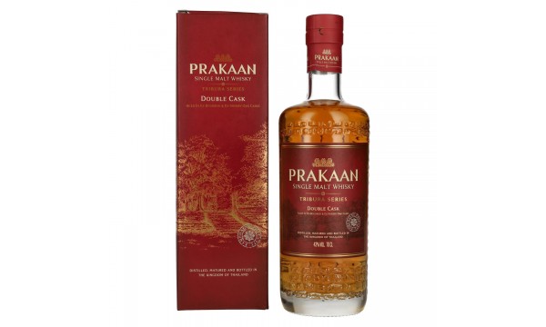 Prakaan TRIBURA SERIES Single Malt Whisky DOUBLE CASK 43% Vol. 0,7l dovanų dėžutėje Prakaan TRIBURA SERIES Single Malt Whisky DOUBLE CASK 43% Vol. 0,7l dovanų dėžutėje