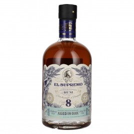 El Supremo 8 Year Old OAK CASK Rum 40% Vol. 0,7l