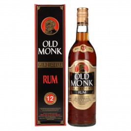 Old Monk Gold Reserve Rum 12 Years Old 42,8% Vol. 0,7l dovanų dėžutėje