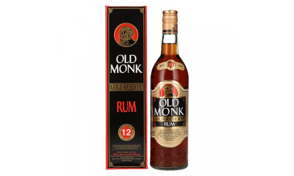 Old Monk Gold Reserve Rum 12 Years Old 42,8% Vol. 0,7l dovanų dėžutėje Old Monk Gold Reserve Rum 12 Years Old 42,8% Vol. 0,7l dovanų dėžutėje