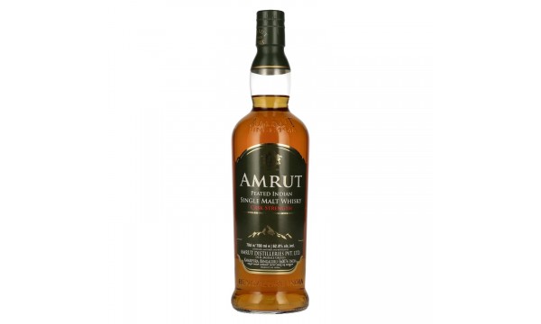 Amrut PEATED Indian Single Malt Whisky CASK STRENGTH 62,8% Vol. 0,7l