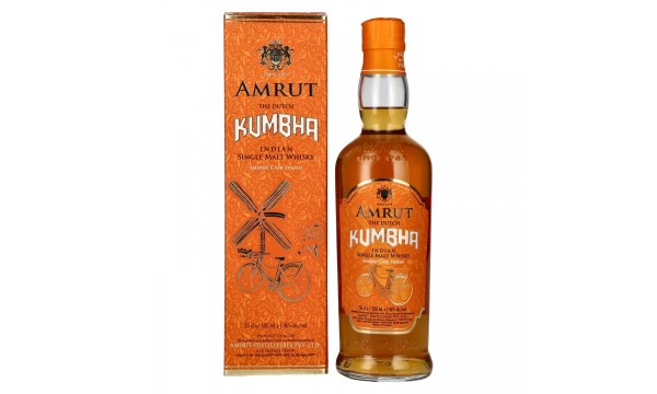 Amrut THE DUTCH KUMBHA Single Malt Whisky Sherry Cask Finish 46% Vol. 0,5l dovanų dėžutėje