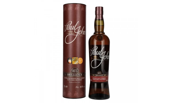 Paul John BRILLIANCE Indian Single Malt Whisky 46% Vol. 0,7l dovanų dėžutėje Paul John BRILLIANCE Indian Single Malt Whisky 46% Vol. 0,7l dovanų dėžutėje