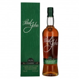 Paul John CLASSIC Select Cask Indian Single Malt Whisky 55,2% Vol. 0,7l dovanų dėžutėje