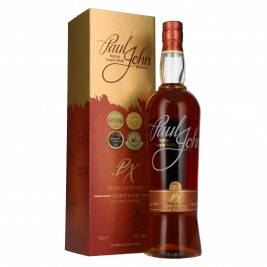 Paul John PX SELECT CASK Indian Single Malt Whisky 48% Vol. 0,7l dovanų dėžutėje