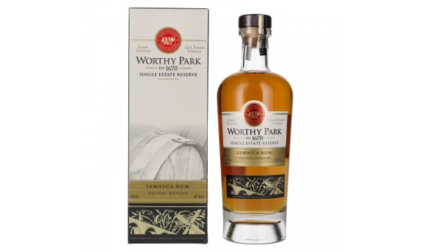 Worthy Park Single Estate Reserve Jamaica Rum 45% Vol. 0,7l dovanų dėžutėje