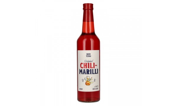 Bertoni Original Chili-Marilli Likör 22% Vol. 0,7l Bertoni Original Chili-Marilli Likör 22% Vol. 0,7l