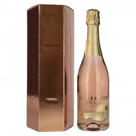 Österreich Gold Rosé - with 23 Karat Blattgold 9,5% Vol. 0,75l dovanų dėžutėje, briutas