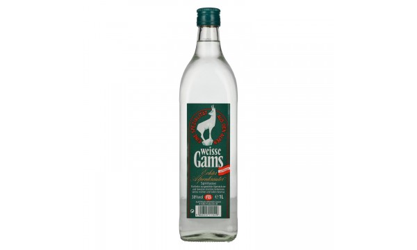 Weisse Gams Echter Alpenkräuter 38% Vol. 1l