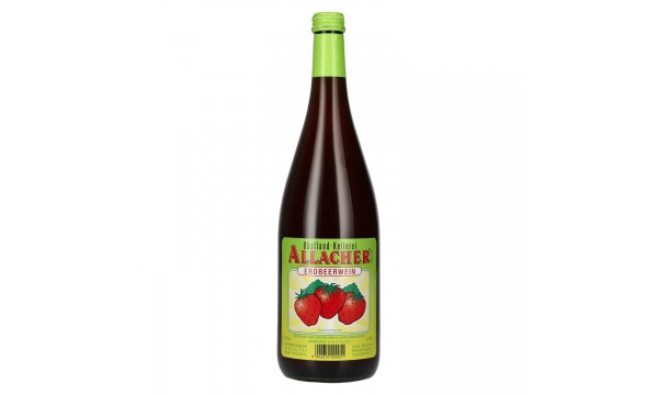 Allacher Erdbeerwein 6% Vol. 1l, pusiau saldus Allacher Erdbeerwein 6% Vol. 1l, pusiau saldus