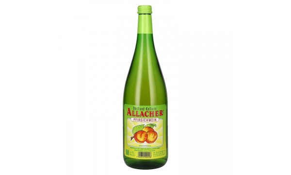 Allacher Pfirsichwein 6% Vol. 1l, pusiau saldus Allacher Pfirsichwein 6% Vol. 1l, pusiau saldus