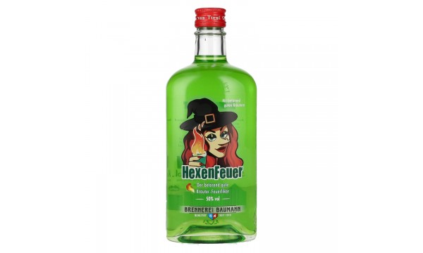 Baumann HexenFeuer Kräuter-Feuerlikör 50% Vol. 0,5l