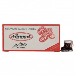 Nannerl Alpenfrüchtchen BERGSCHUH Himbeeren with Himbeerlikör 18% Vol. 12x0,02l