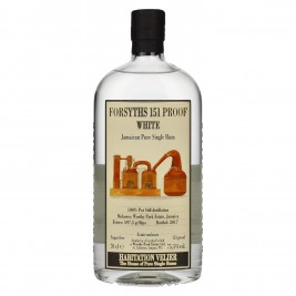 Habitation Velier FORSYTHS 151 PROOF WHITE Jamaica Pure Single Rum 75,5% Vol. 0,7l
