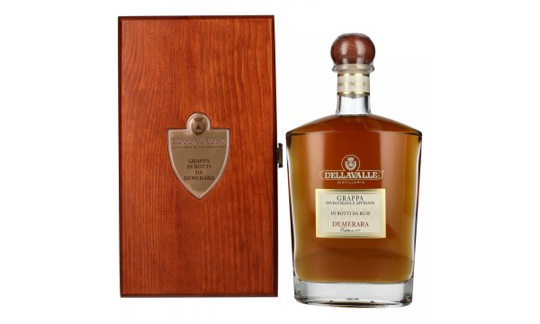 Dellavalle Grappa Demerara į Botti Da Rum Edition 07 42% Vol. 0,7l į Holzkiste