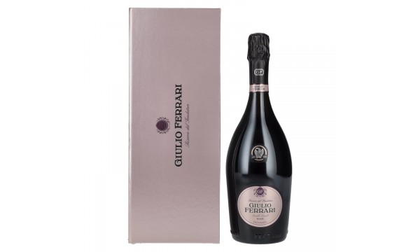 Ferrari GIULIO FERRARI ROSÉ Trento DOC 2008 12,5% Vol. 0,75l dovanų dėžutėje, briutas