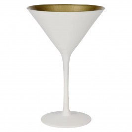 Stölzle Lausitz Martiniglas Elements weiß/gold without calibration