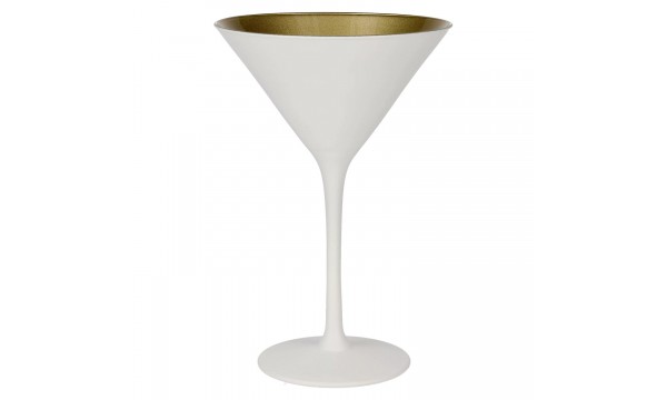 Stölzle Lausitz Martiniglas Elements weiß/gold without calibration