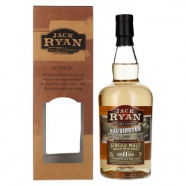 Jack Ryan HADDINGTON 11 Years Old Single Malt Irish Whiskey Rum Cask Reserve 46% Vol. 0,7l dovanų dėžutėje