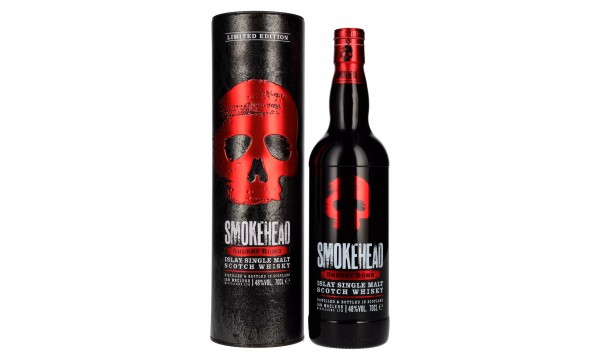 Smokehead SHERRY BOMB Islay Single Malt Scotch Whisky 48% Vol. 0,7l dėžutėje