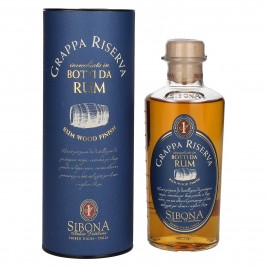 Sibona GRAPPA RISERVA Botti da RUM 44% Vol. 0,5l dovanų dėžutėje