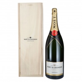 Moët & Chandon Champagne IMPÉRIAL Brut 12,5% Vol. 3l medinėje dėžėje, sausas