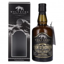 Wolfburn 7 Years Old Single Malt CASK STRENGTH Father's Day Edition 58,2% Vol. 0,7l dovanų dėžutėje