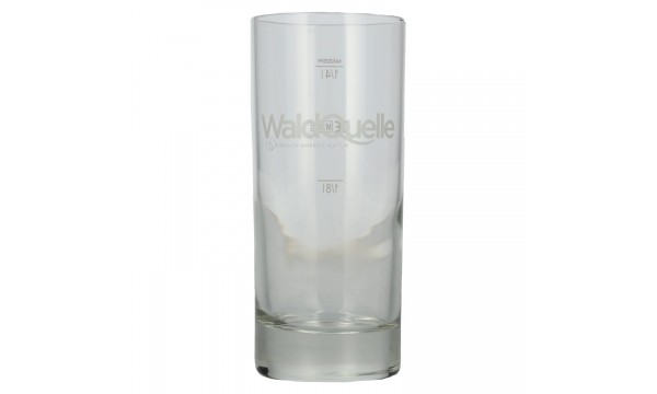 Waldquelle glass 0,25l with calibration