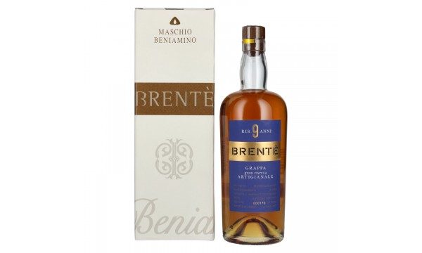 Maschio Beniamino BRENTÈ CUVÉE 9 Anni Gran Riserva Grappa 42% Vol. 0,7l dovanų dėžutėje