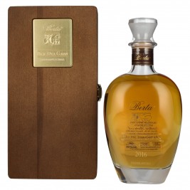 Berta Bric del Gaian Grappa di Moscato Invecchiata 2016 43% Vol. 0,7l medinėje dėžėje