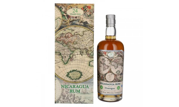Silver Seal NICARAGUA Rum 24 Years Old 1999 49,8% Vol. 0,7l dovanų dėžutėje