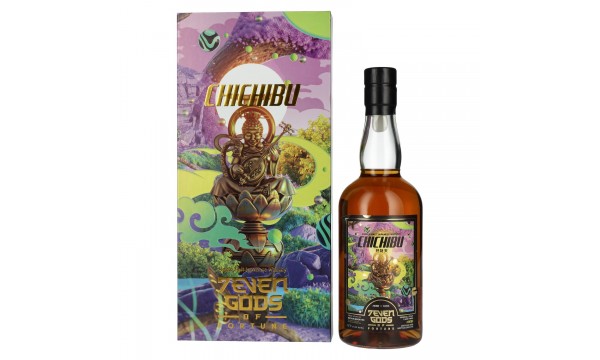 Chichibu 7EVEN Gods of Fortune Benzaiten Single Malt Japanese Whisky 2016 62,4% Vol. 0,7l dovanų dėžutėje
