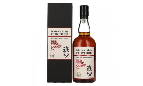 Chichibu Ichiro's Single Malt Red Wine Cask Japanese Whisky 2023 50,5% Vol. 0,7l dovanų dėžutėje