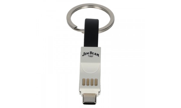 Jim Beam Schlüsselanhänger with USB-Kabel
