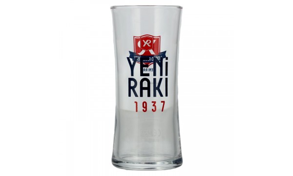Yeni Raki glass with calibration