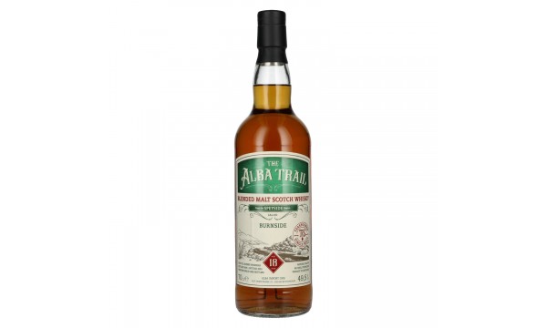 THE ALBA TRAIL Burnside 18 Years Old Sherry Hogsheads Blended Malt Scotch Whisky 2006 49,5% Vol. 0,7l