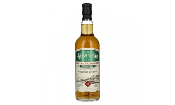 THE ALBA TRAIL Miltonduff Distillery 16 Years Old Bourbon Barrel Single Malt 2008 46% Vol. 0,7l