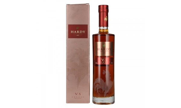 Hardy V.S Fine Cognac 40% Vol. 0,7l dovanų dėžutėje