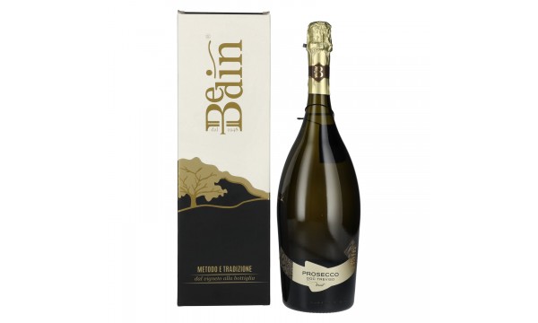 BEDIN Prosecco Treviso Brut DOC 11% Vol. 1,5l dovanų dėžutėje, briutas