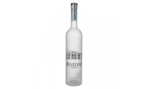 Belvedere Vodka 40% Vol. 3l + LED Lempute Belvedere Vodka 40% Vol. 3l + LED Lempute