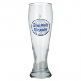 Augustiner Weissbierglas 0,5l with calibration