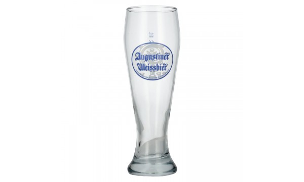 Augustiner Weissbierglas 0,5l with calibration