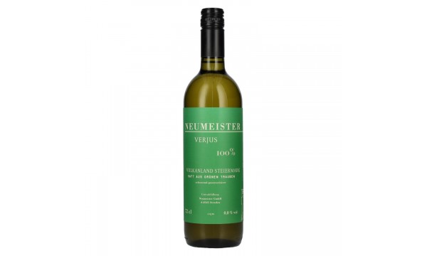 Neumeister Verjus Traubensaft Vulkanland Steiermark 0,72l