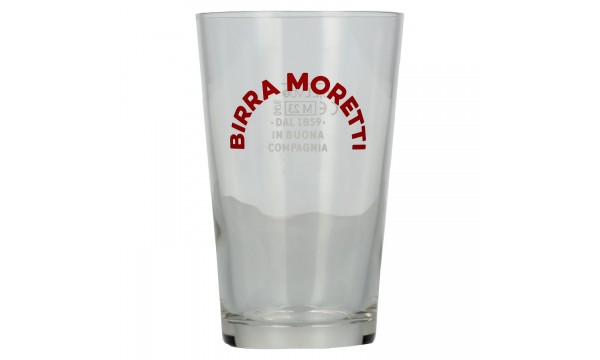 Birra Moretti glass 0,2l
