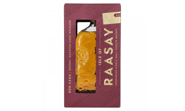 Isle of RAASAY Dùn Cana Second Edition Sherry Quarter Cask Single Malt Limited Release 52% Vol. 0,7l dovanų dėžutėje