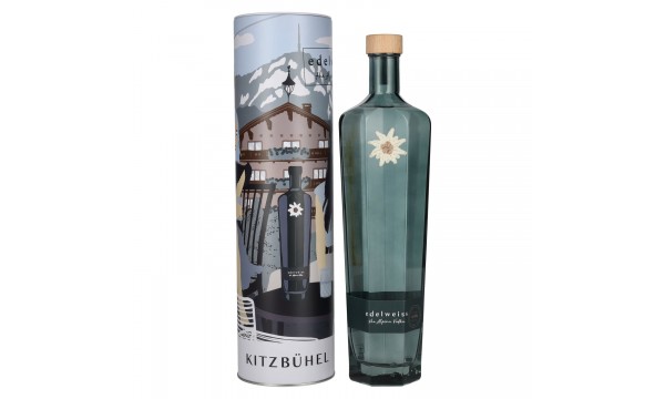 Edelweiss The Alpine Vodka KITZBÜHEL 40% Vol. 0,7l metalinėje dėžutėje